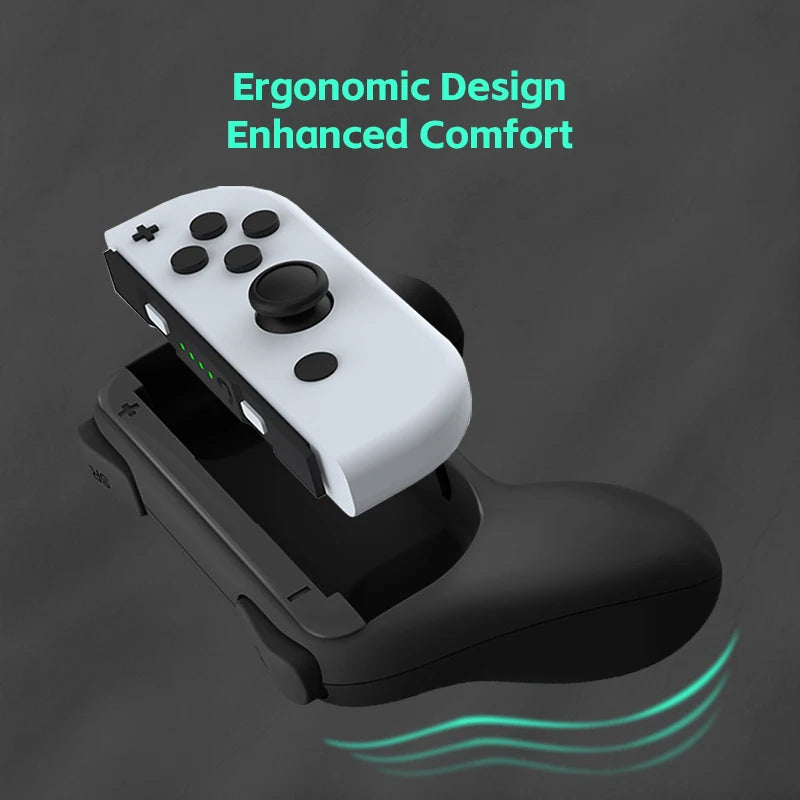 2 x Comfortabele Grips handvatten voor JoyCon Nintendo Switch-Elektronica/Gadgets-Calora-Rood en Blauw-Calora