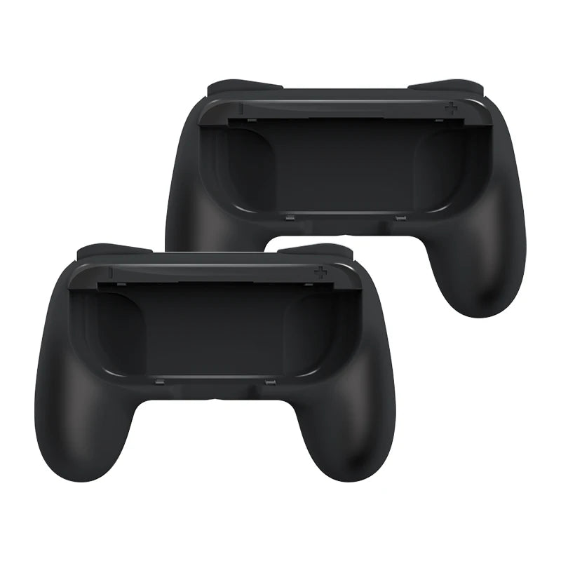 2 x Comfortabele Grips handvatten voor JoyCon Nintendo Switch-Elektronica/Gadgets-Calora-Zwart 2x-Calora