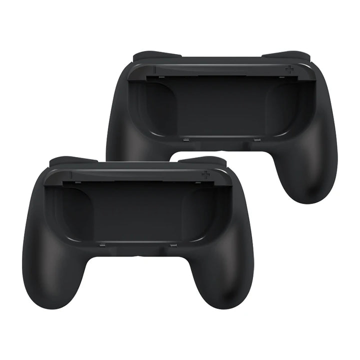 2 x Comfortabele Grips handvatten voor JoyCon Nintendo Switch-Elektronica/Gadgets-Calora-Zwart 2x-Calora