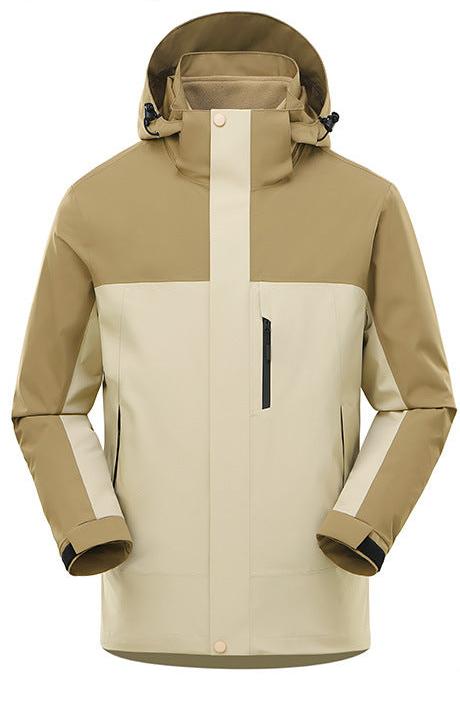 CALORA_ 3 in 1 Waterdichte Jas met Afneembare Voering voor Buitensporten en Wandelen