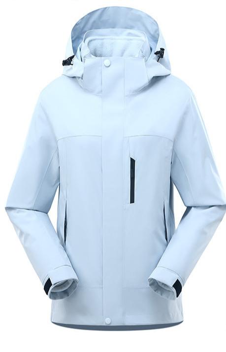 CALORA_ 3 in 1 Waterdichte Jas met Afneembare Voering voor Buitensporten en Wandelen