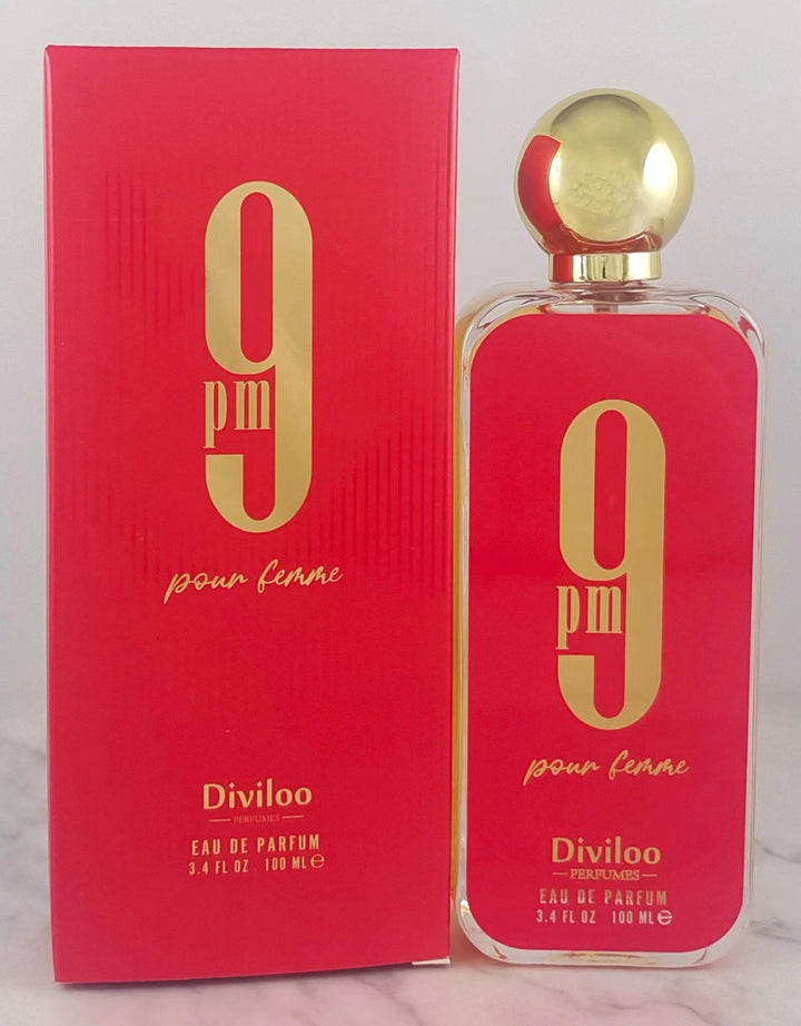 CALORA_ 9PM | Eau de Parfum Spray voor Mannen - Roos en Vanille Geur