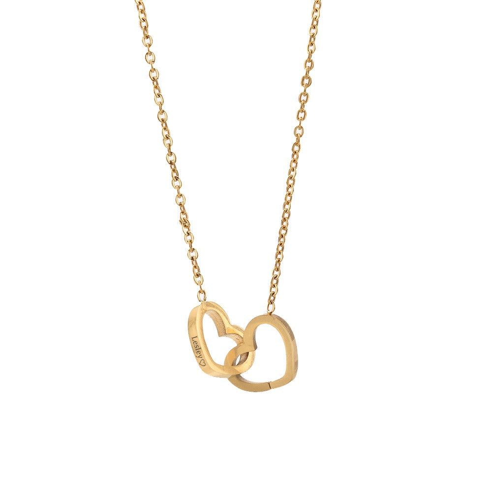 CALORA_ Adoréa | Elegante Liefde Ketting Roos Sieraaddoos