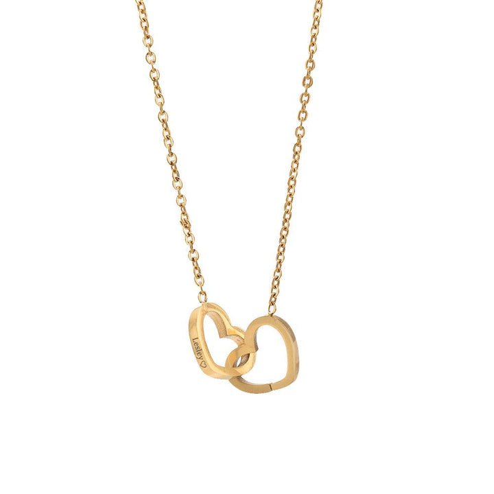 CALORA_ Adoréa | Elegante Liefde Ketting Roos Sieraaddoos