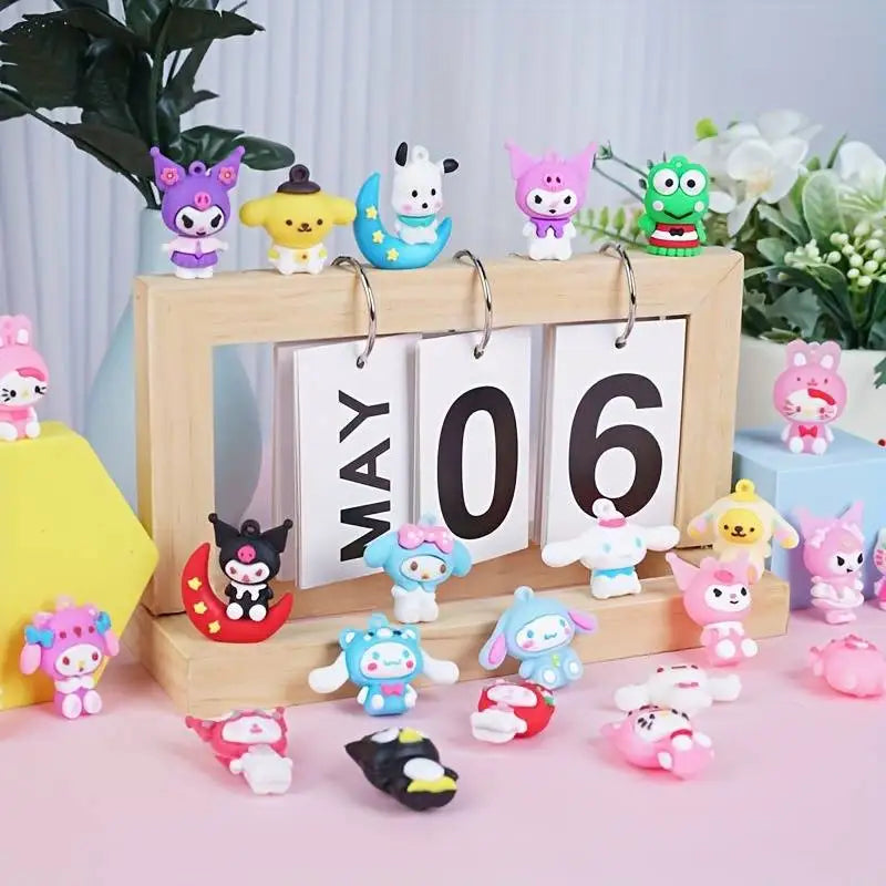 Adventskalender | Schattige Anime Figuren voor Kerstmis 2025-Elektronica/Gadgets-Calora-Calora