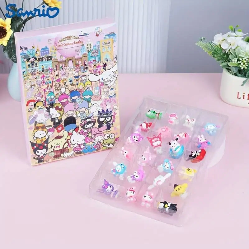 Adventskalender | Schattige Anime Figuren voor Kerstmis 2025-Elektronica/Gadgets-Calora-Calora