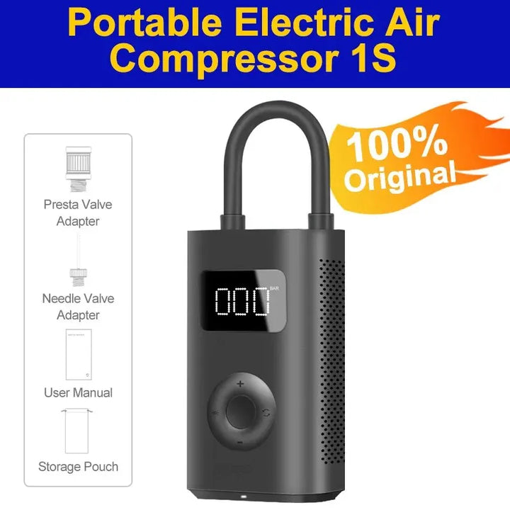 AirGo V2 | Mini Oplaadbare Luchtpomp-Elektronica/Gadgets-Calora-Calora