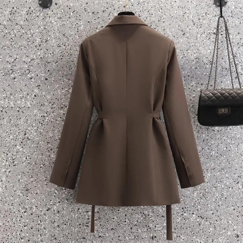 Alba | Stijlvolle Herfst Blazer-Blazers & Vesten-Calora-Zwart-S-Calora