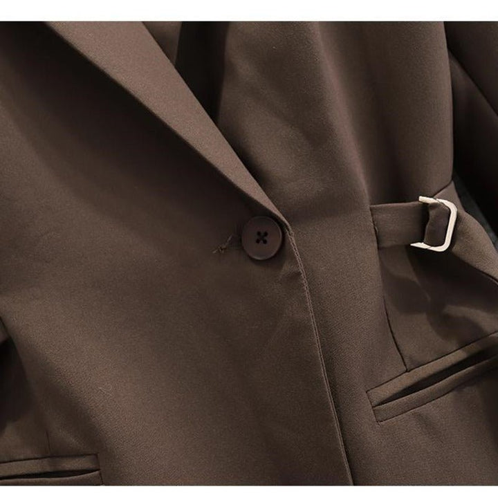Alba | Stijlvolle Herfst Blazer-Blazers & Vesten-Calora-Zwart-S-Calora