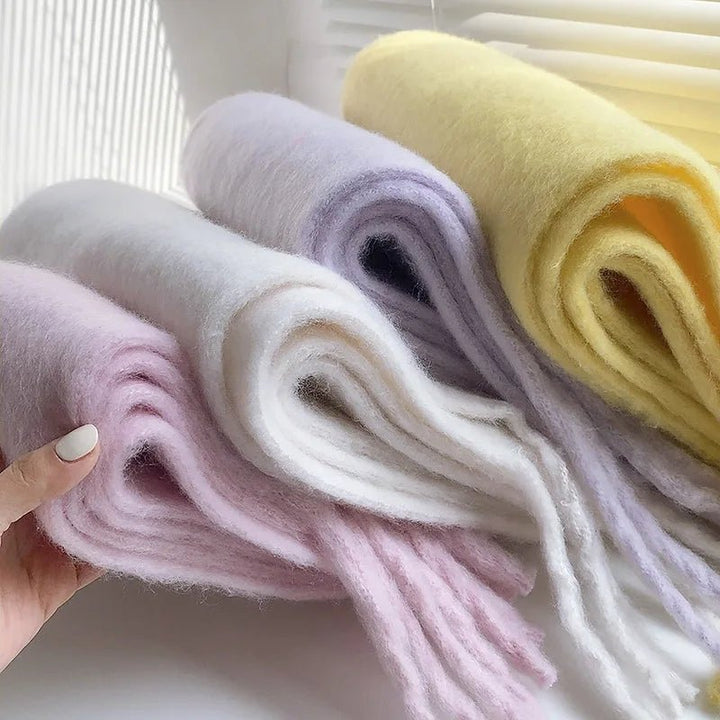 Amelle | Luxe Kasjmier Sjaal-Home Decor-Calora-Beige-Calora