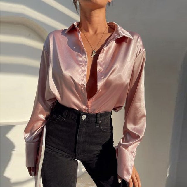Amily | Zomer Blouse voor Dames-Blouses-Calora-Roze-S-Calora