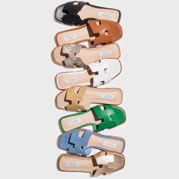 Amorina By Steven | Elegante Sandalen PU Leer-Sandalen-Calora-Bruin-36-Calora