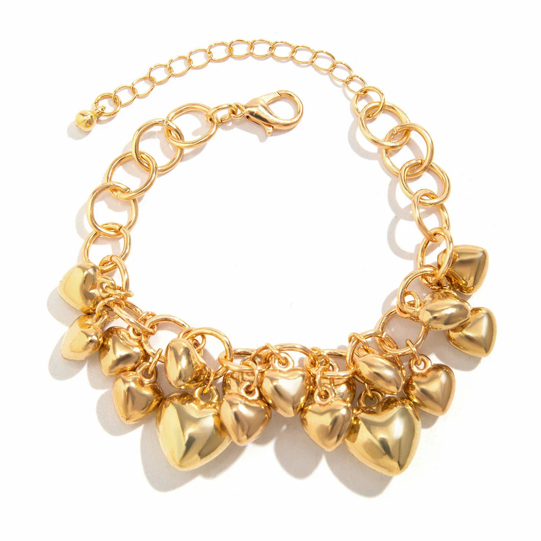 Amoureux | vrouwen hart liefde hanger ketting armband-Kettingen-Calora-Calora