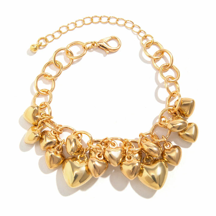 Amoureux | vrouwen hart liefde hanger ketting armband-Kettingen-Calora-Calora