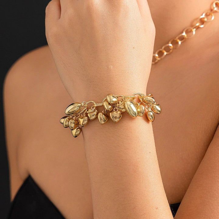 Amoureux | vrouwen hart liefde hanger ketting armband-Kettingen-Calora-Calora