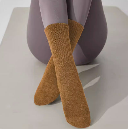 CALORA_ Antislip Yogasokken voor Dames, Katoenen Sport en Fitness Sokken