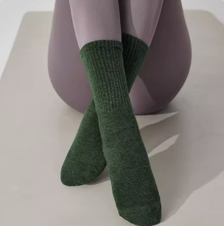 CALORA_ Antislip Yogasokken voor Dames, Katoenen Sport en Fitness Sokken
