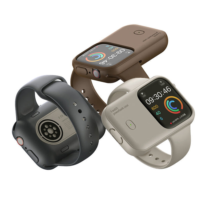 CALORA_ Apple Watch Pols-Wearable Powerbank voor Draadloos Opladen