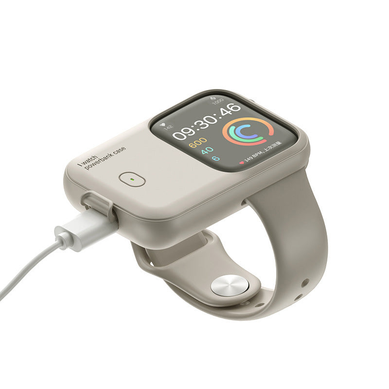 CALORA_ Apple Watch Pols-Wearable Powerbank voor Draadloos Opladen
