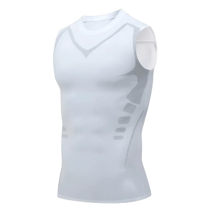 ArmorGym | Afslankende Tanktop - Musclefit-Sportkleding & Accessoires-Calora-Wit-S( 50-70kg)-Calora