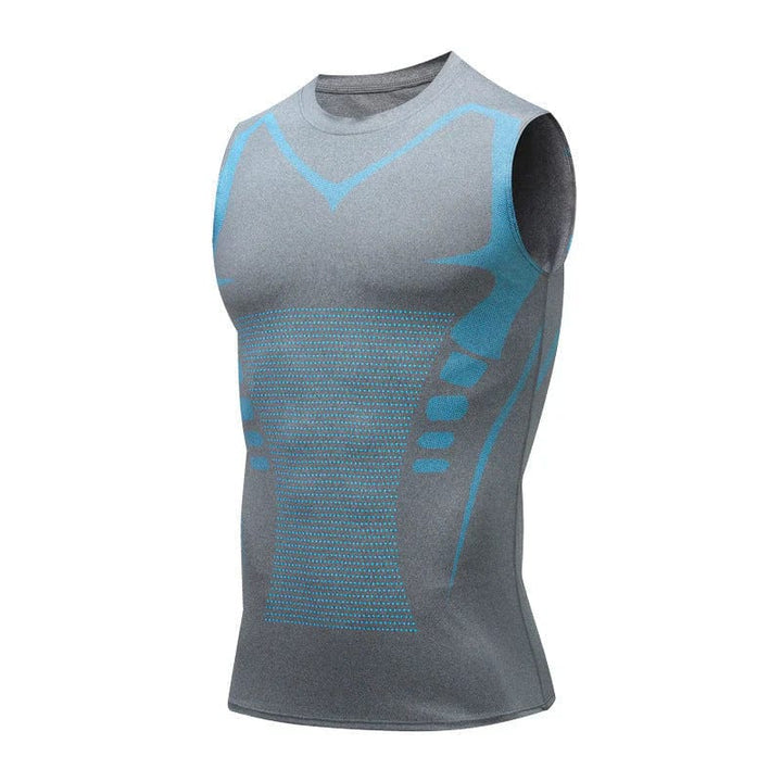 ArmorGym | Afslankende Tanktop - Musclefit-Sportkleding & Accessoires-Calora-Zwart-S( 50-70kg)-Calora