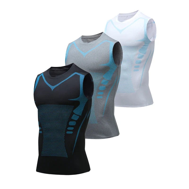 ArmorGym | Afslankende Tanktop - Musclefit-Sportkleding & Accessoires-Calora-Zwart-S( 50-70kg)-Calora