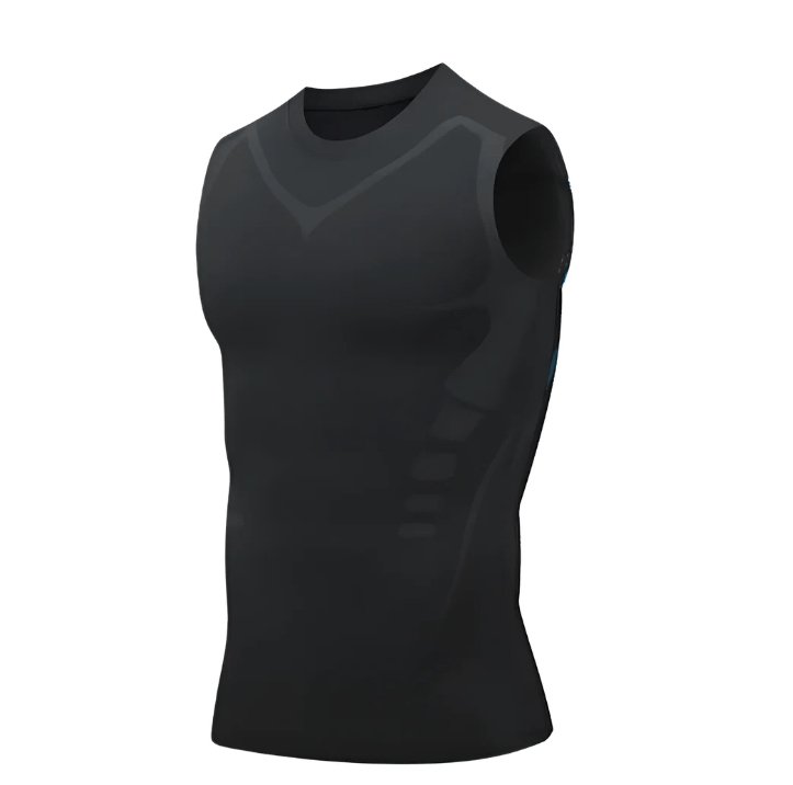 ArmorGym | Afslankende Tanktop - Musclefit-Sportkleding & Accessoires-Calora-Zwart-S( 50-70kg)-Calora