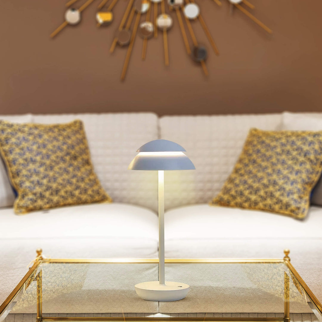 CALORA_ Artelune | Elegante Designer Draadloze Tafellamp - Warm Licht
