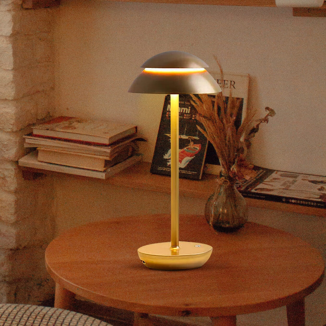 CALORA_ Artelune | Elegante Designer Draadloze Tafellamp - Warm Licht