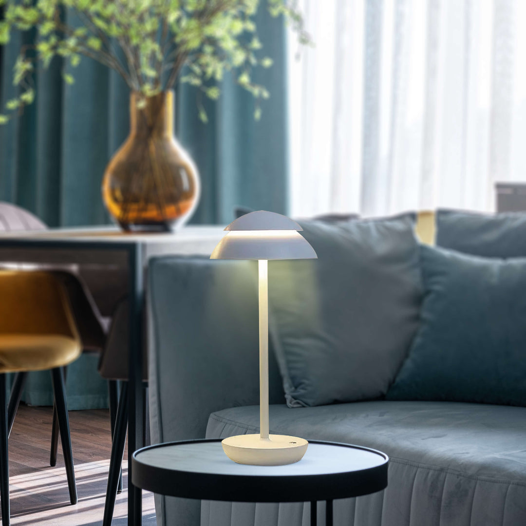 CALORA_ Artelune | Elegante Designer Draadloze Tafellamp - Warm Licht