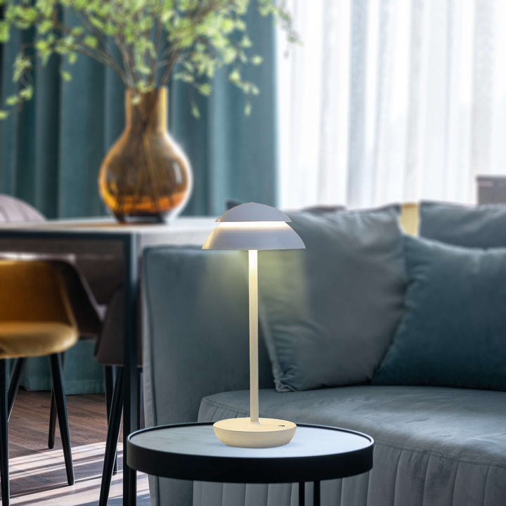 CALORA_ Artelune | Elegante Designer Draadloze Tafellamp - Warm Licht