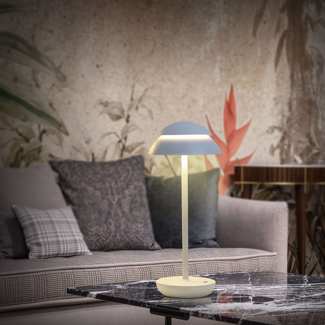 CALORA_ Artelune | Elegante Designer Draadloze Tafellamp - Warm Licht