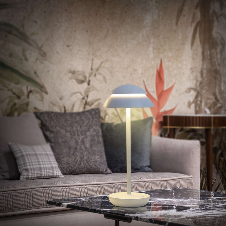 CALORA_ Artelune | Elegante Designer Draadloze Tafellamp - Warm Licht