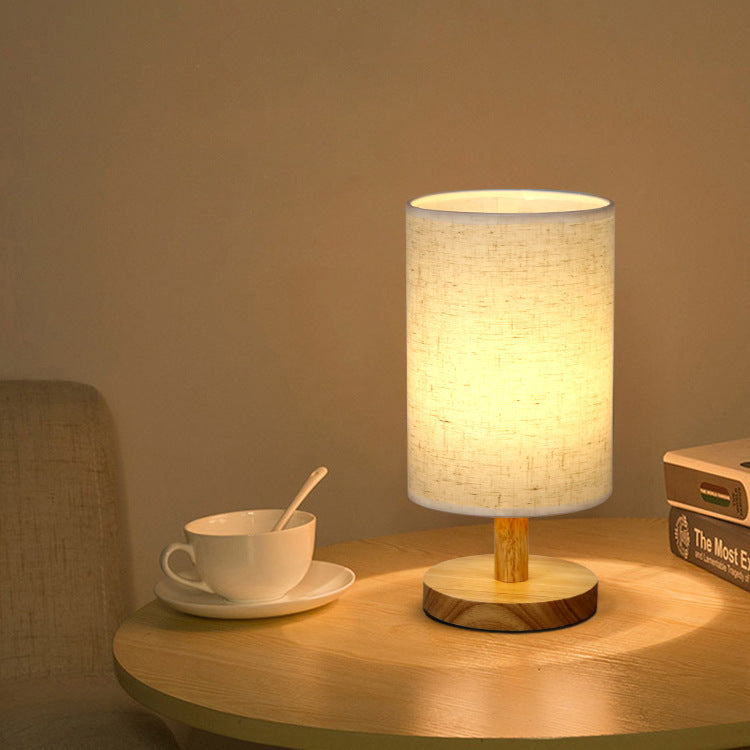 CALORA_ Artelune | Scandinavische Houten Tafellamp met Retro Ontwerp