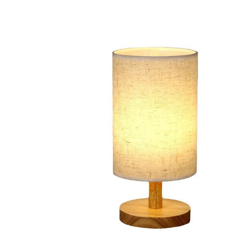 CALORA_ Artelune | Scandinavische Houten Tafellamp met Retro Ontwerp