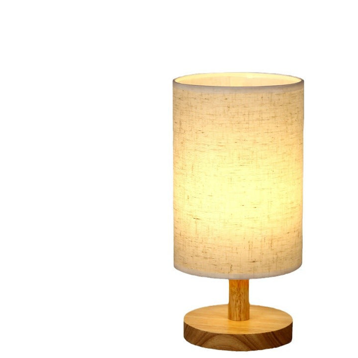 CALORA_ Artelune | Scandinavische Houten Tafellamp met Retro Ontwerp