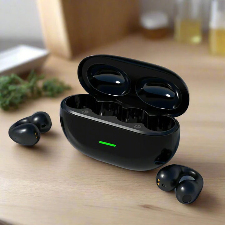 Aurisync | Draadloze Bluetooth Oordopjes voor Sport en HD Oproepen-Elektronica/Gadgets-Calora-Zwart-Calora