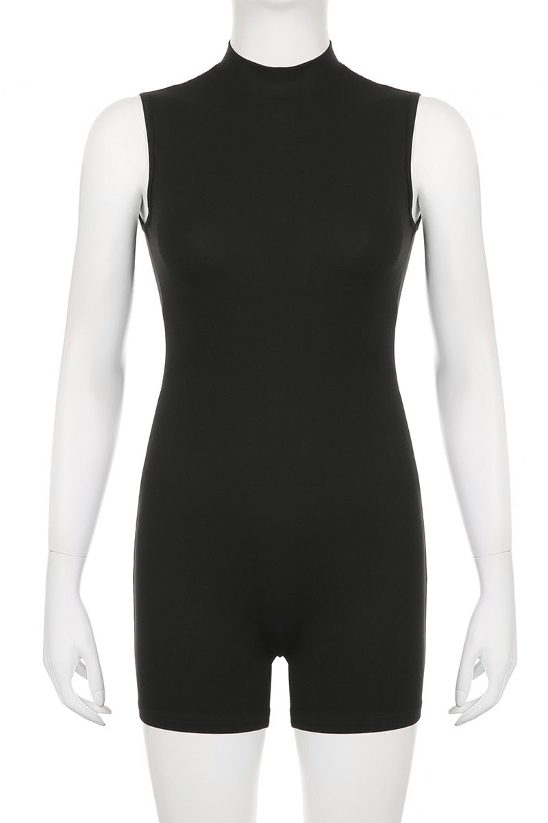 Auriza | Mouwloze Jumpsuit Met Rits-Jumpsuits-Calora-S-Calora