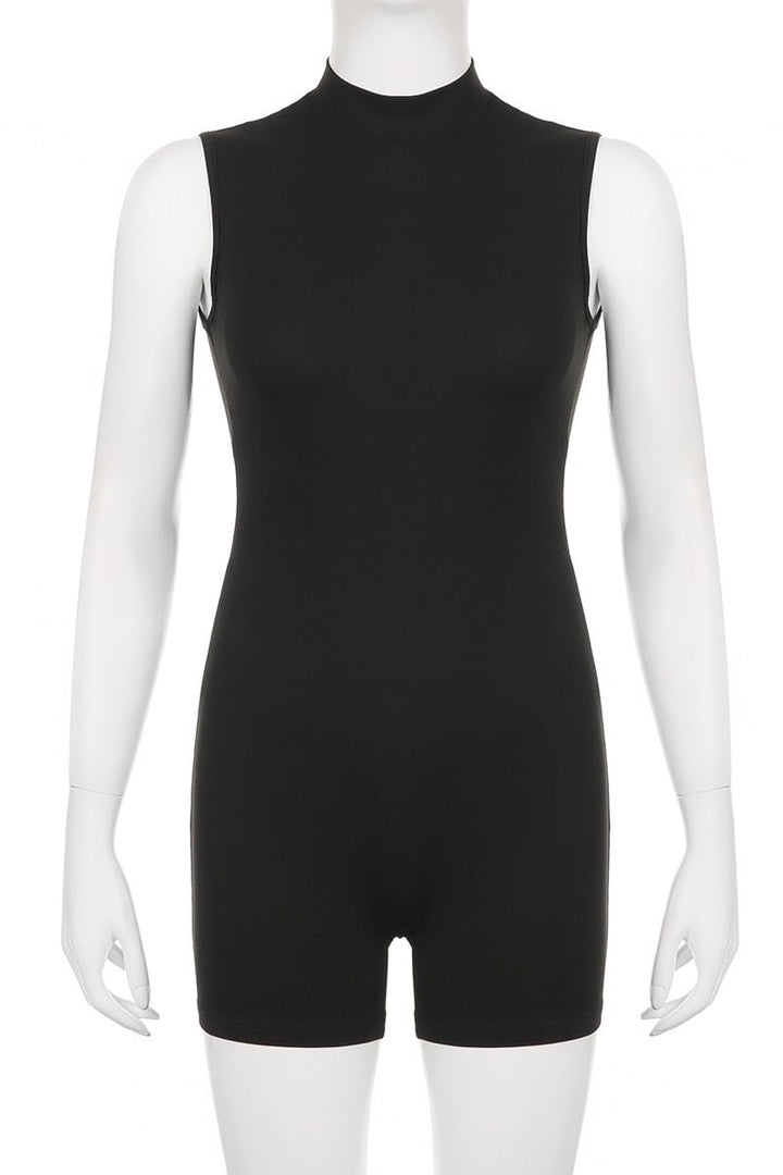 Auriza | Mouwloze Jumpsuit Met Rits-Jumpsuits-Calora-S-Calora