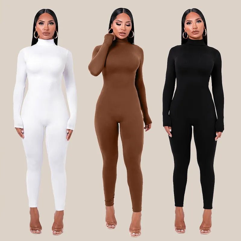 Ava | Stijlvolle Elastische Jumpsuit-Jumpsuits-Calora-Wit-S-Calora