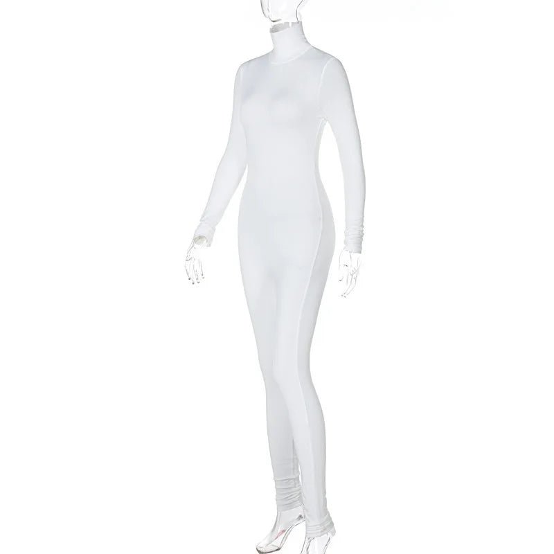 Ava | Stijlvolle Elastische Jumpsuit-Jumpsuits-Calora-Wit-S-Calora