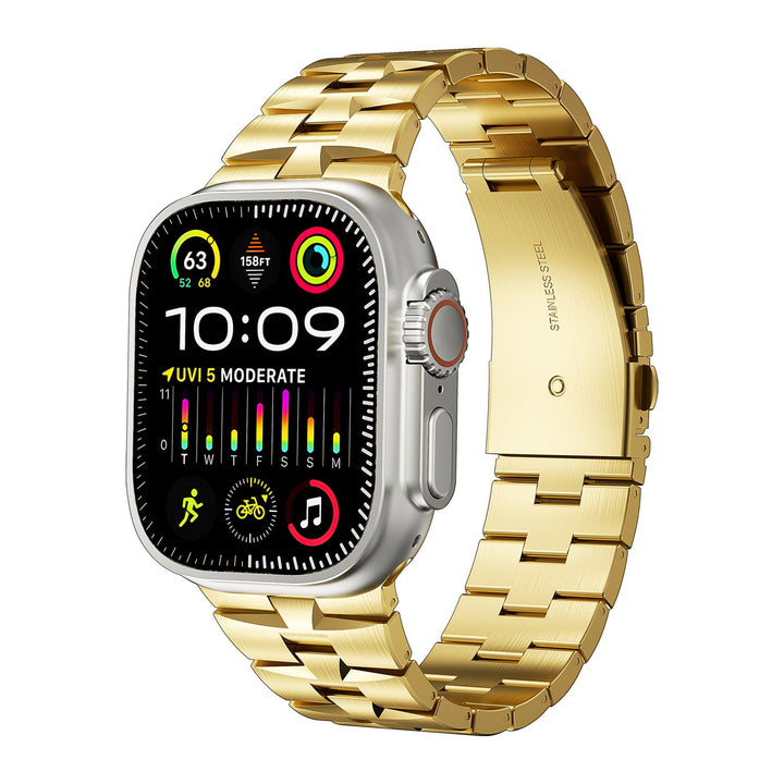 CALORA_ AW-22 Roestvrijstalen Horlogeband Voor Apple Watch Ultra
