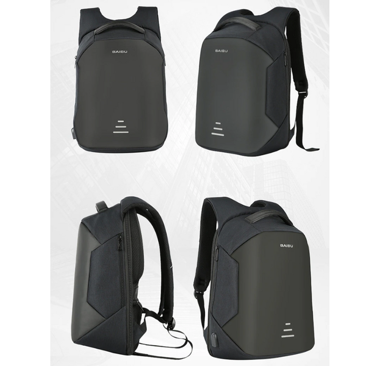 CALORA_ BAIBU | Vouwbare Smart Rugzak voor Reis en Werk met USB-oplader - 15,6 inch