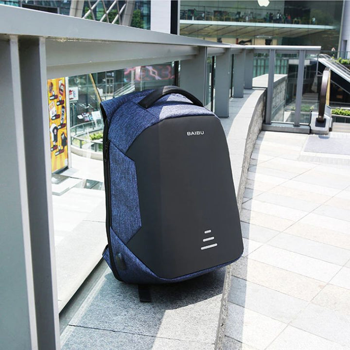 CALORA_ BAIBU | Vouwbare Smart Rugzak voor Reis en Werk met USB-oplader - 15,6 inch