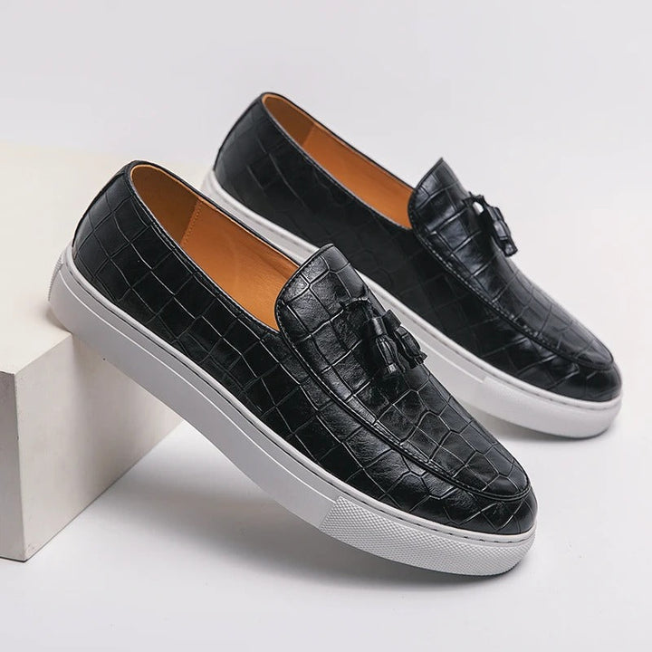 CALORA_ Bellaturo | Italiaanse Leren Loafers