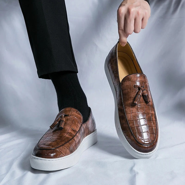 CALORA_ Bellaturo | Italiaanse Leren Loafers