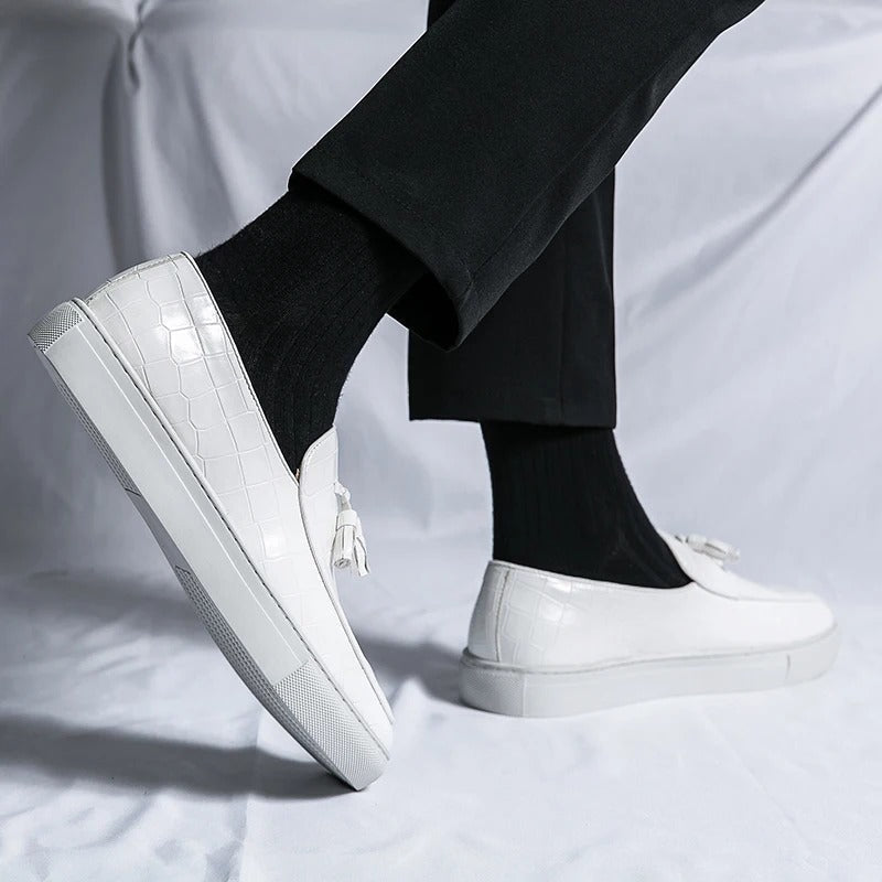 CALORA_ Bellaturo | Italiaanse Leren Loafers