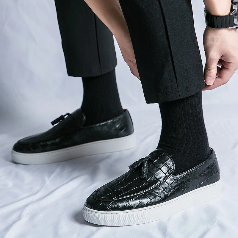 CALORA_ Bellaturo | Italiaanse Leren Loafers