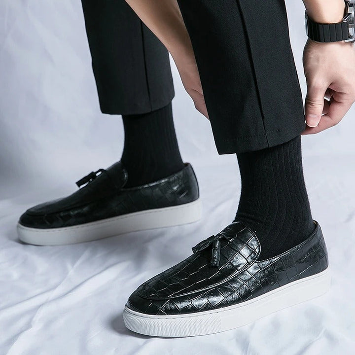 CALORA_ Bellaturo | Italiaanse Leren Loafers