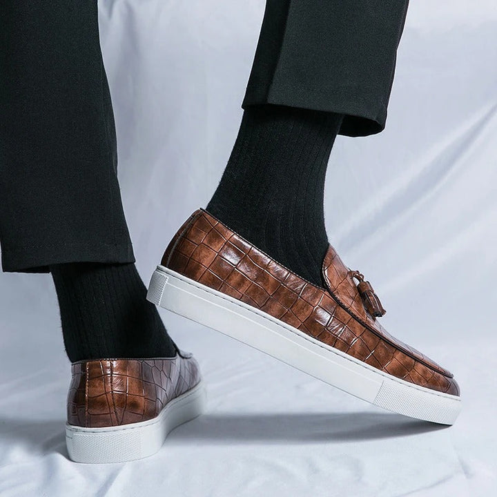 CALORA_ Bellaturo | Italiaanse Leren Loafers